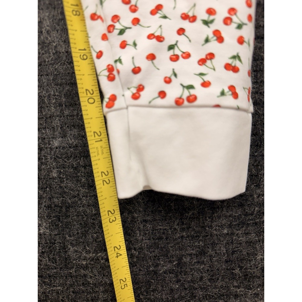 Petite Plume Snug Fit Cherry Pajama Set Size 12 EUC - Picture 9 of 11